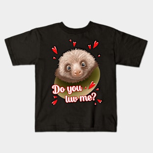 Cute Little Sloth Kids T-Shirt